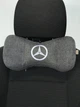 Подушка підголівник EKKOSEAT в машину - трисекційна, сіра. Mercedes-Benz - зображення 2