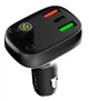 FM модулятор трансмиттер блютуз LDNIO 704Q Bluetooth адаптер зарядное утройство Черный - изображение 2
