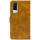 Чохол-книга Crazy Horse Clasic для Vivo Y31 Camel (Front) (48522) - зображення 3