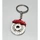 Брелок для машины Дисковый тормоз красный - прикольный брелок для ключей - изображение 1