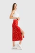 Юбка с узором женская LAWA CTM WTC02303 2XL Красный - изображение 3