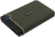 Накопитель внешний HDD 2.5" USB 2.0TB Transcend StoreJet 25M3 Military Green Slim (TS2TSJ25M3G) - изображение 13