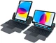 Чехол-клавиатура для планшета Apple iPad 10.9" 2022 (10th gen) AIRON Premium с креплением для стилуса Dark Grey (4822352781095) - изображение 8