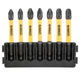 Кассета с битами DeWALT FlexTorq, L = 57 мм, Рz1 - 2 шт, Рz2 - 3 шт, Рz3 - 2 шт. DT70822 - изображение 1