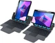Чехол-клавиатура для планшета Lenovo tab M10 Plus (3th gen) 2022 10.6" AIRON Premium с креплением для стилуса Dark Grey (4822352781100) - изображение 7