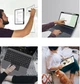Чехол-клавиатура для планшета Lenovo tab M10 Plus (3th gen) 2022 10.6" AIRON Premium с креплением для стилуса Dark Grey (4822352781100) - изображение 19