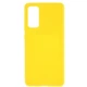 Силіконовий (TPU) чохол Deexe Matte Case для Samsung Galaxy S20 FE (G780) - Yellow - зображення 1