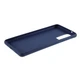 Силиконовый (TPU) чехол Deexe Matte Case для Samsung Galaxy S20 FE (G780) - Dark Blue - изображение 6