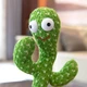 Танцующий кактус поющий 120 песен с подсветкой работает от аккумулятора Dancing Cactus - изображение 4