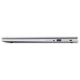 Ноутбук Acer Aspire 3 A315-510P 15.6" FHD, Intel P N200, 8GB, F256GB, UMA, Lin, серебристый - изображение 6