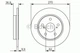 ДИСК тормозной задний BOSCH 0 986 479 519 Bosch (0986479519) - изображение 6