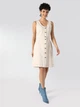 Сарафан джинсовый женский Colin's CL1064435DN42791 S Flos Wash (8683197754721) - изображение 3
