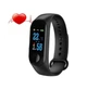 Фітнес-браслет Чорний з кольоровим екраном M3 Fit Original Smart Bracelet YOHO (SN9QI13047) - зображення 2