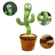 Танцующий кактус аккумуляторный поющий 120 песен с подсветкой Dancing Cactus Зеленый 3636KKTSRS-B - изображение 3