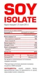 Протеин соевый изолят Носорог / Nosorog Nutrition Soy Isolate Protein 1 kg шоколад - изображение 2
