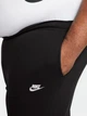 Спортивные штаны утепленные мужские Nike Sportswear Club BV2671-010 XL Black/Black/White (193147707496) - изображение 5
