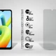 Гидрогелевая пленка для смартфона Xiaomi Redmi A1/A1+/Poco C50 ArmorStandart Anti-spy (ARM70395) - изображение 2