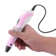 Дитяча 3D Pen-2 ручка для малювання пластиком з LCD-дисплеєм NAZIM для створення об'ємних моделей, рожева - зображення 10