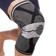 Наколінник із силіконовим кільцем (1шт) MUTE 9065 (неопрен, нейлон, розмір M, чорний-сірий) - изображение 1