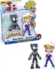 Игровой набор Marvel Spidey and His Amazing Friends Ghost-Spider and Black Panther Черная пантера Паук-призрак (F2244) - изображение 1
