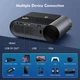 Мультимедийный проектор Toperson T421 Full HD LED 8500 Лм Wi-Fi Bluetooth с динамиками - изображение 3