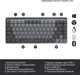 Клавіатура Logitech MX (Mechanical Mini Illuminated) Графіт УКР 920-010782GRP) 257047 - зображення 6