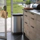 Контейнер для сміття з педаллю сріблястий Curver Deco Bin 50L - зображення 11