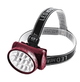 Налобный аккумуляторный LED фонарик Luxury YJ-1898 на 13 диодов с 2 режимами Red - изображение 1