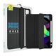Чехол Blueo APE Folio with Leather Cover для iPad 10.2 (Black/Clear) - изображение 1