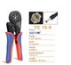 Кримпер Yefym YE 16-6, 30-5AWG, клещи для обжима трубчатых наконечников 0.08 - 16 мм² - изображение 4
