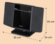 Универсальное радио Auna V14.2 (10040078) FM CD USB BT - изображение 6