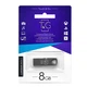 Флеш-накопитель USB 8GB T&G 117 Metal Series Black (TG117BK-8G) - изображение 2