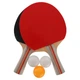 Набір для настільного тенісу Cima Table Tennis Action 8906 2 ракетки + 3 м'ячі - зображення 2