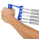 Еспандер пружинний плечовий Zelart 5-String Chest Pull 3817 - зображення 5