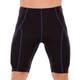 Шорти чоловічі тайтси компресійні Zelart Fit 1502L розмір L (46-48) Black-Blue - зображення 2