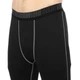 Мужские тайтсы компрессионные Zelart 516-1 размер L (170-175см) Black-Grey - изображение 6