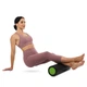 Массажный ролик роллер гладкий Zelart Foam Roller 9327-45 длина 45см Black-Green - изображение 9