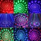 Диско лампа на підставці квітка RHD-21 (RD-5016) RGB - зображення 7
