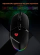 Игровая компьютерная мышь проводная MEETION Backlit Gaming Mouse RGB MT-G3325 5000 DPI RGB подсветка black - изображение 10