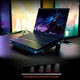 Подставка для ноутбука MeeTion CoolingPad CP2020 c RBG посветкой, регулировкой высоты - изображение 10