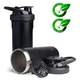 Шейкер спортивный Smartshake Insulated Steel 750 ml Black - изображение 1