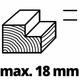 Электрорубанок Einhell TE-PL 900, 900 Вт, 82мм (4345320) - изображение 3
