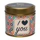 Ароматическая свечка Magic Lights I love you, 7,5*7 см, ваниль (40009-8) - изображение 2