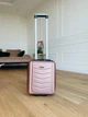 Пластиковый чемодан ручная кладь Lowcost лоукост для Wizz Air 40 x 30 x 20 розовое золото 520 - изображение 1