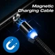 Кабель Магнитный Для Зарядки Телефона 3в1 Bitzen Magnetic MicroUSB+Type-C+Lightning 1м Черный 87687-2376 - изображение 5