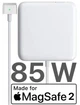 Блок Питание для MacBook 85W DXtech Зарядка для MagSafe 2 Зарядка для ноутбука White - изображение 1