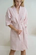 Халат вафельный COSY Кимоно L Нежно-розовый 101 (101-L) - изображение 4