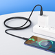 Кабель HOCO Type-C Ultimate silicone charging data cable X61 1m 3A black - изображение 2