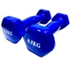 Комплект виниловых гантелей 50 Blue 2 шт по 0,5 кг - изображение 2