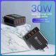 Зарядний пристрій/блок живлення Quick Charge 3.0 з USB виходами 30 W (чорний) - изображение 3